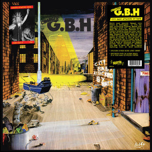 G.B.H - City Baby Attacked By Rats LP