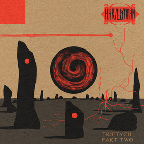 Harvestman - Triptych: Part Two (Red & Black Marble Vinyl)