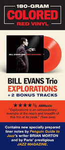 Bill Evans Trio - Explorations LP (180g Red Vinyl)