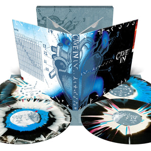 Cave In - Until Your Heart Stops : Deluxe 4LP Box Set (Black, White and Blue Tri Color Merge with White, Red and Aqua Blue Splatter Vinyl)