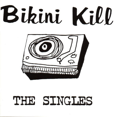 Bikini Kill - The Singles LP (Clear Blue Vinyl)