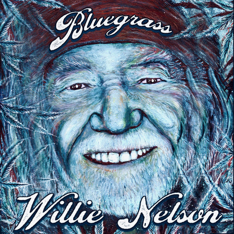 Willie Nelson - Bluegrass LP (Electric Blue Vinyl)