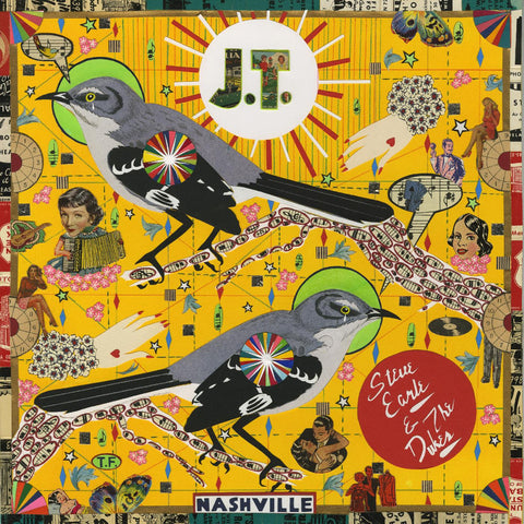 Steve Earle And The Dukes - J.T. (RED VINYL, INDIE EXCLUSIVE) LP