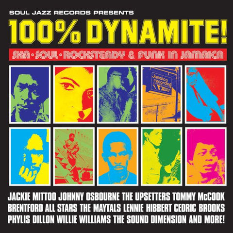 Soul Jazz Records presents - 100% Dynamite! (Yellow Vinyl) 2LP