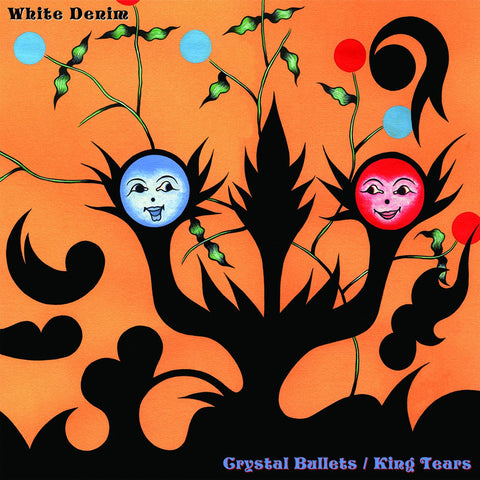 White Denim - Crystal Bullets / King Tears (ORANGE & BLACK VINYL)