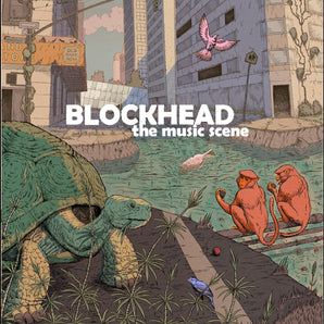 Blockhead - The Music Scene LP (Teal Vinyl) (MARKDOWN)