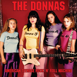 The Donnas - American Teenage Rock 'N' Roll Machine (FIRE ORANGE WITH BLACK SWIRL VINYL) LP