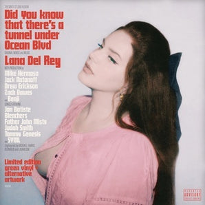 Lana Del Rey - Did You Know That There's A Tunnel Under Ocean Blvd. 2LP (Indie Exclusive Artwork & Green Vinyl)